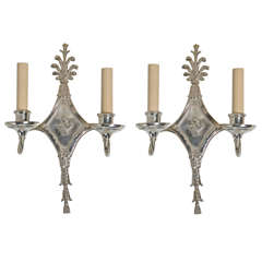 Caldwell Silverplated Sconces