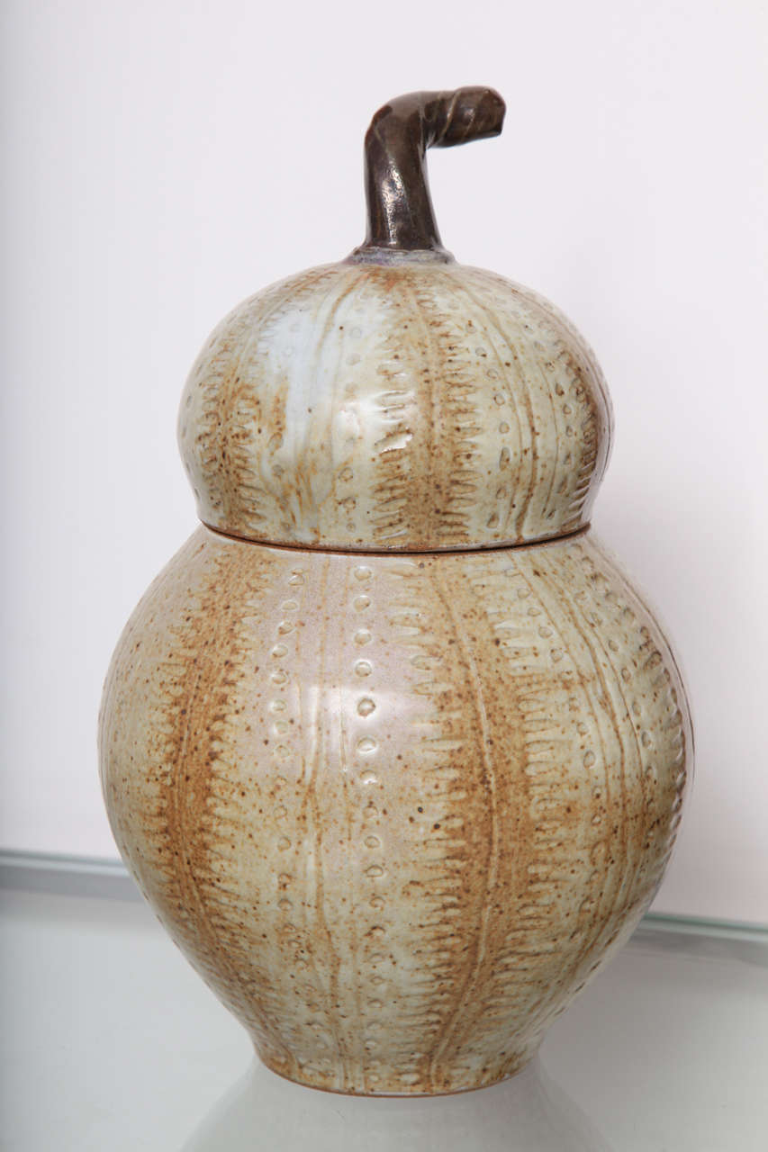 American Gregory Kuharic Ceramic Gourd