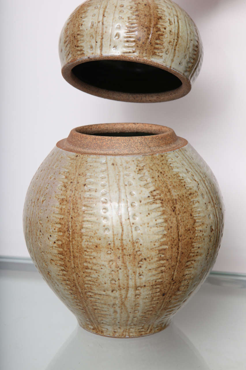 Contemporary Gregory Kuharic Ceramic Gourd