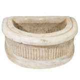 Marble planter
