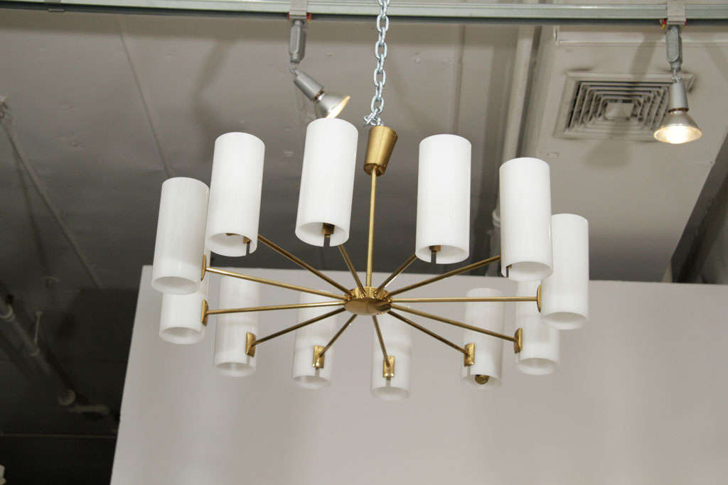 Italian Multi-Arm Ceiling Light For Sale 1