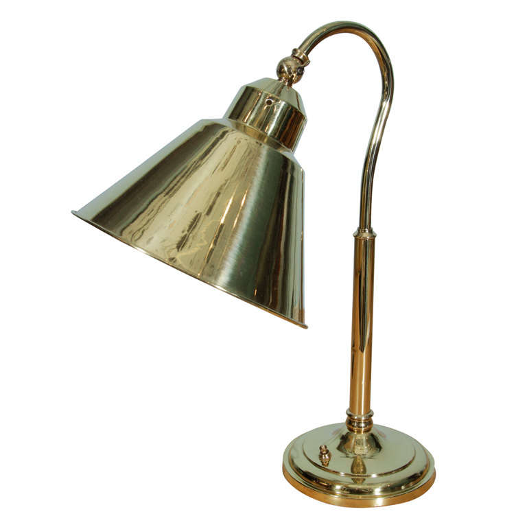 Adjustable 1930s Table Lamp