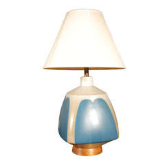 Large David Cressey ceramic table lamp