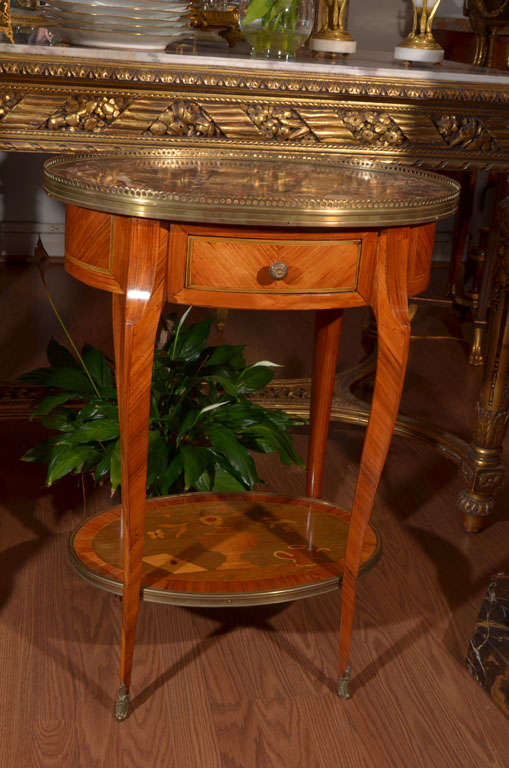French 19th c Louis XV side table For Sale