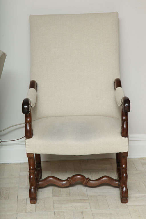 French 18th Century Languedocienne Chair For Sale