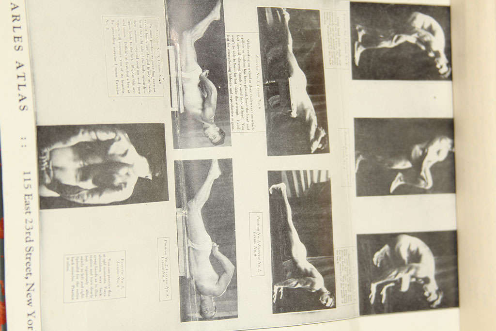20th Century body building lessons from NYC Headquarters of Charles Atlas