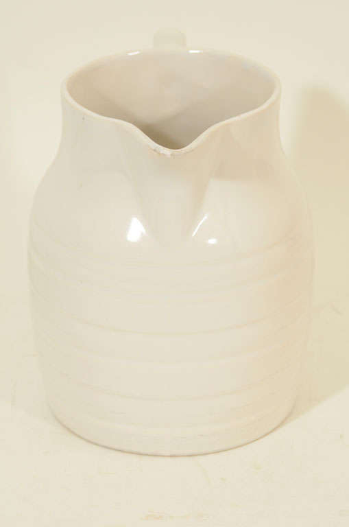 Earthenware Collection of Three Dairy Jugs by Sadler, England c. 1900