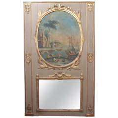 Antique French 18th Century Louis XVI Trumeau