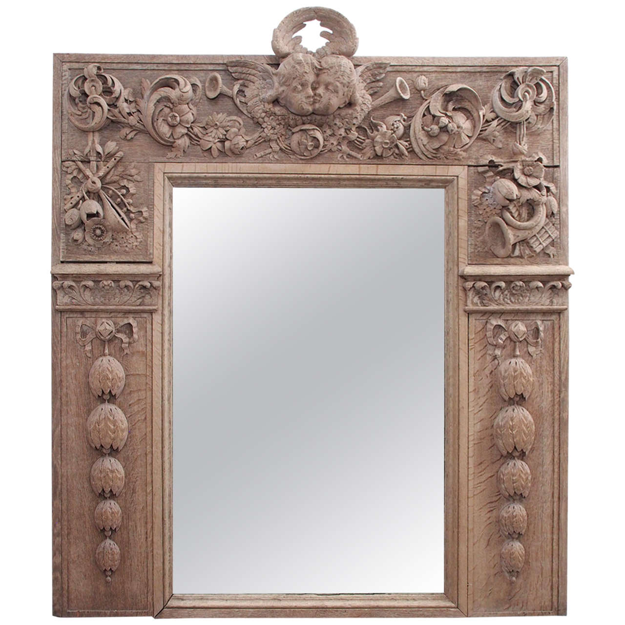 Italian 18th Century Mirror For Sale