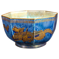 Wedgwood Fairyland Lustre Octagonal Shaped Bowl