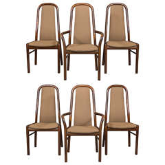 Six Danish Dining Chairs by Boltinge