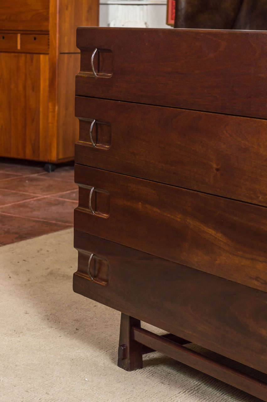 Mid-20th Century Mexican Modern Edmond Spence Four-Drawer Chest