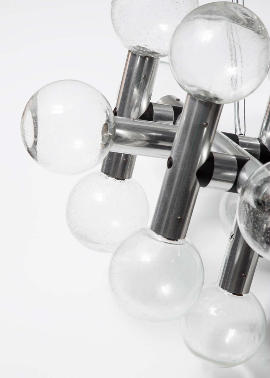 molecule chandelier