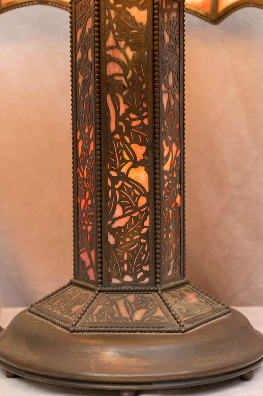 Arts and Crafts Riviere Studios Table Lamp