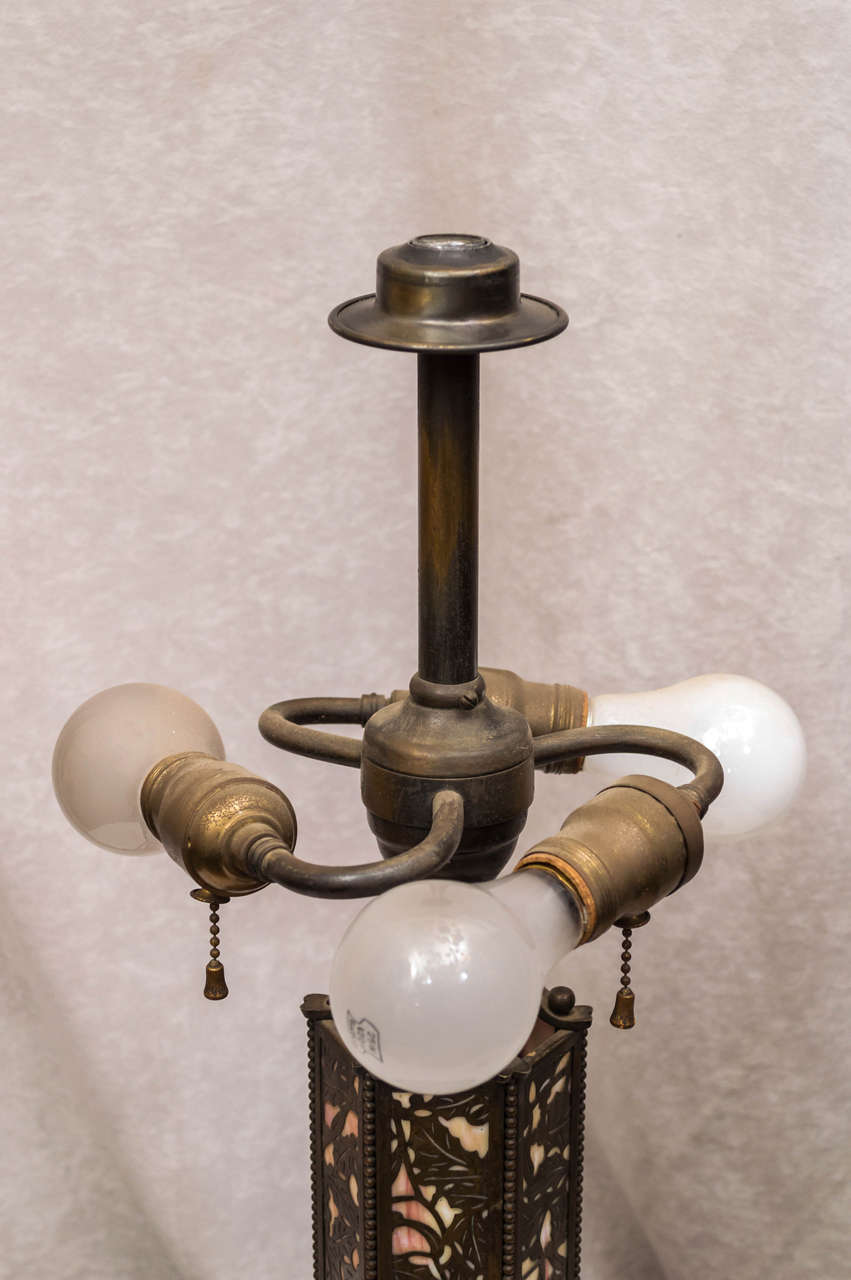 Early 20th Century Riviere Studios Table Lamp
