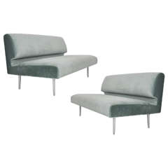 Dunbar Slipper Settees by Edward Wormley 4
