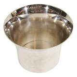 Modernist Silver Plate Ice Bucket