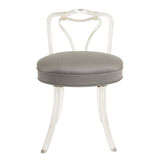 Hollywood Swivel Stool with Splayed Legs