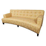 Stately Tufted Sofa in the manner of Billy Haines