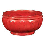 Vintage Burmese Lacquer Bowl