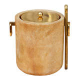 Parchment Ice Bucket by Aldo Tura For Macabo
