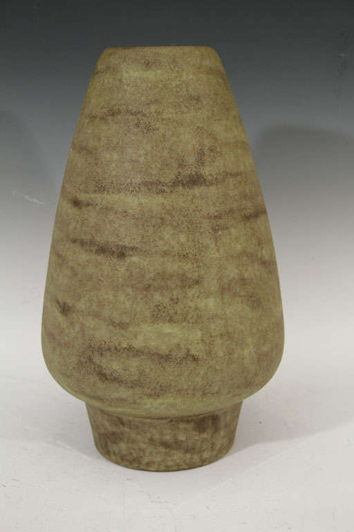 Earthenware Vase Signed and Numbered by Alba W.  Furman 2