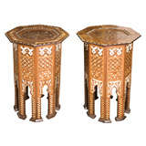 Syrian side tables