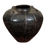 Glazed Ceramic Export Jar