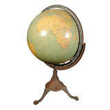 18" Globe on Cast Iron Stand