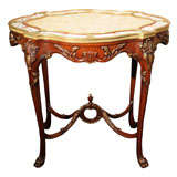 High Quality Wood, Marble, Porcelain and Bronze Center Table