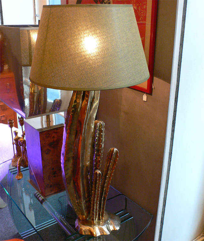 1970s Cactus Lamp