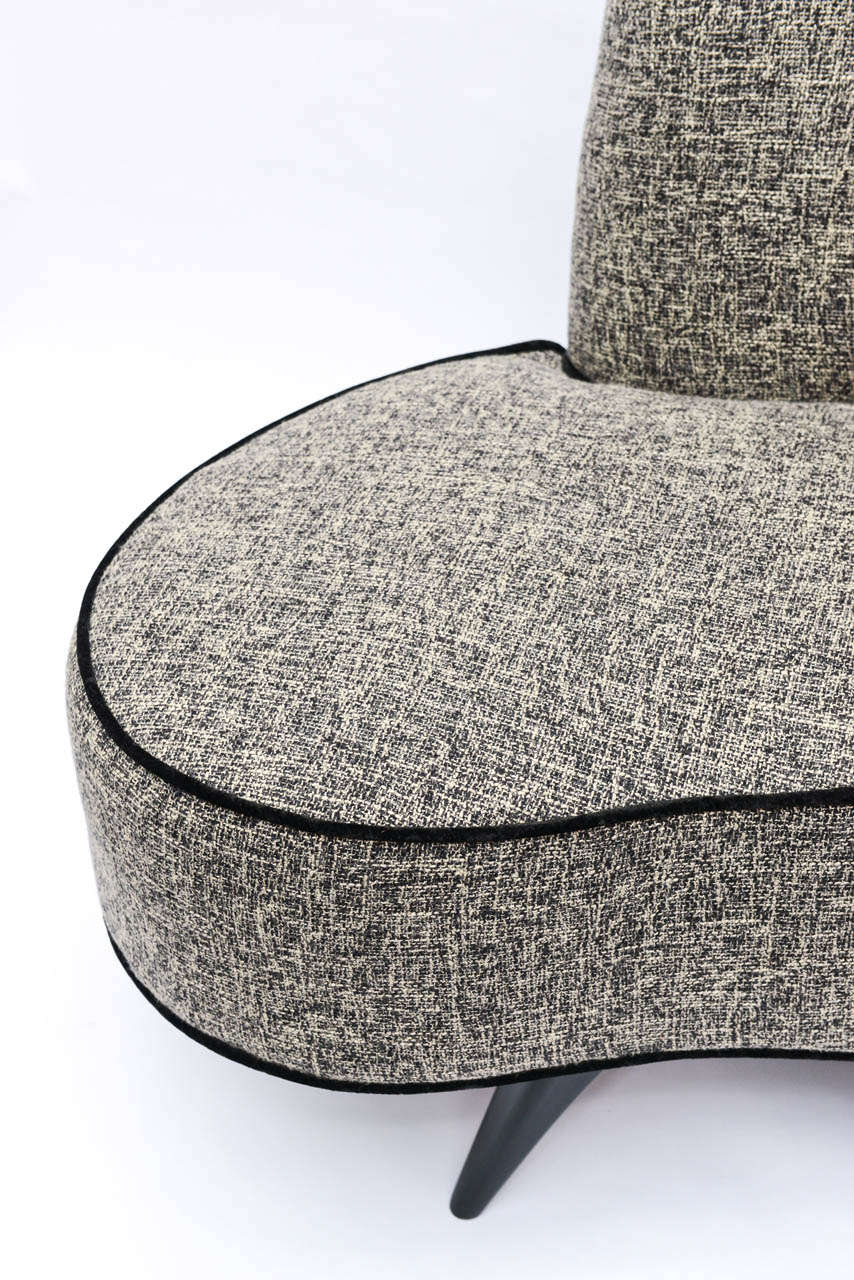 Nierenförmiges Sofa aus der Mitte des Jahrhunderts (Moderne der Mitte des Jahrhunderts)