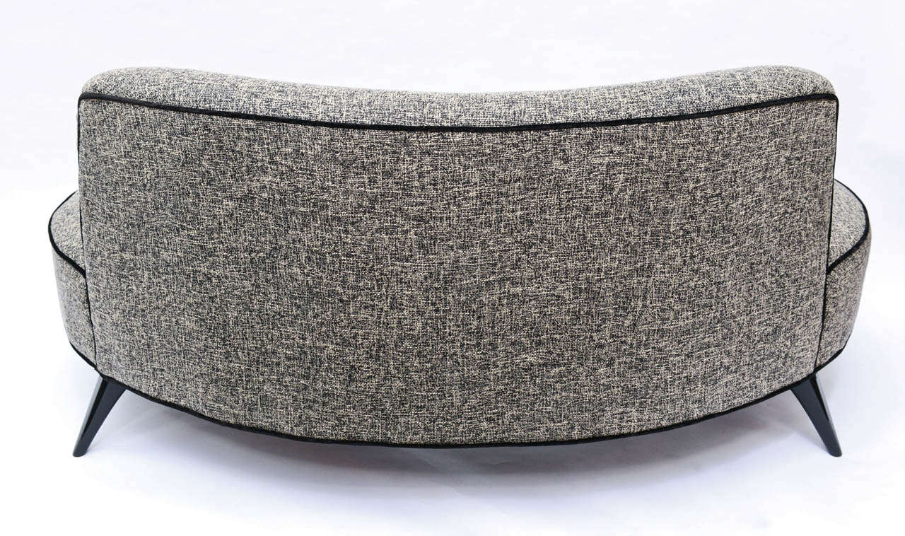 Nierenförmiges Sofa aus der Mitte des Jahrhunderts 2