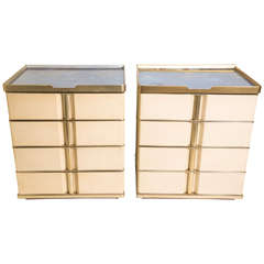 A Collectible Pair of Commodes from the Liner S.S France