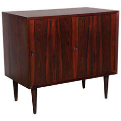 compact Poul Cadovious 2 door Rosewood Chest
