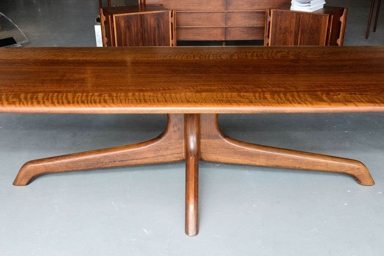 American Rare and Important Sam Maloof Dining or Conference Table, USA