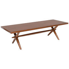 American Modern Walnut Low Table, Robsjohn-Gibbings 4