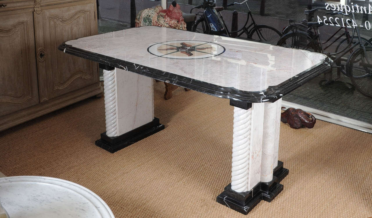 20th Century Italian Marble Table