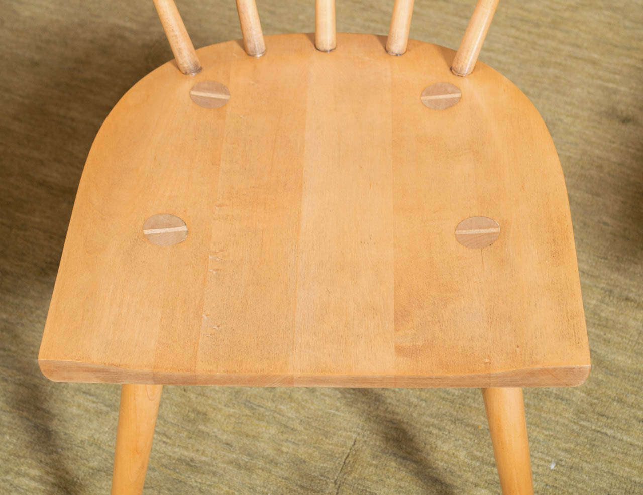 Maple Set of Eight Paul McCobb Planner Group for Winchendon Chairs
