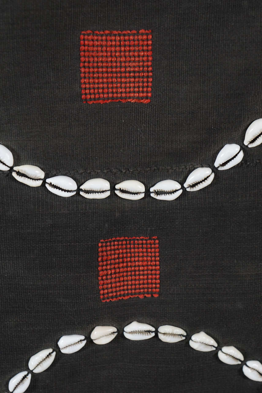 Shell Naga Tribe Headhunter's Shawl, circa 1900 For Sale