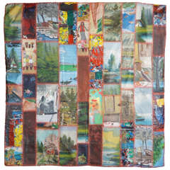 Quilted Painting Assemblage
