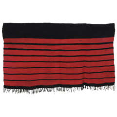 Algerian Silk and Wool Shawl 6
