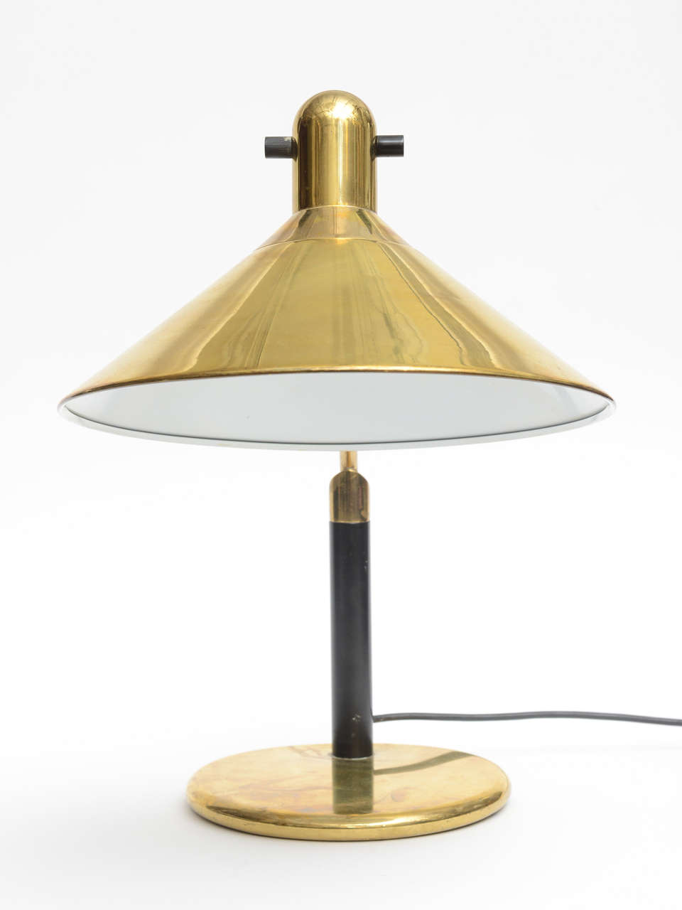 American Golden Mid-Century Modern Desk Lamp or Table Lamp