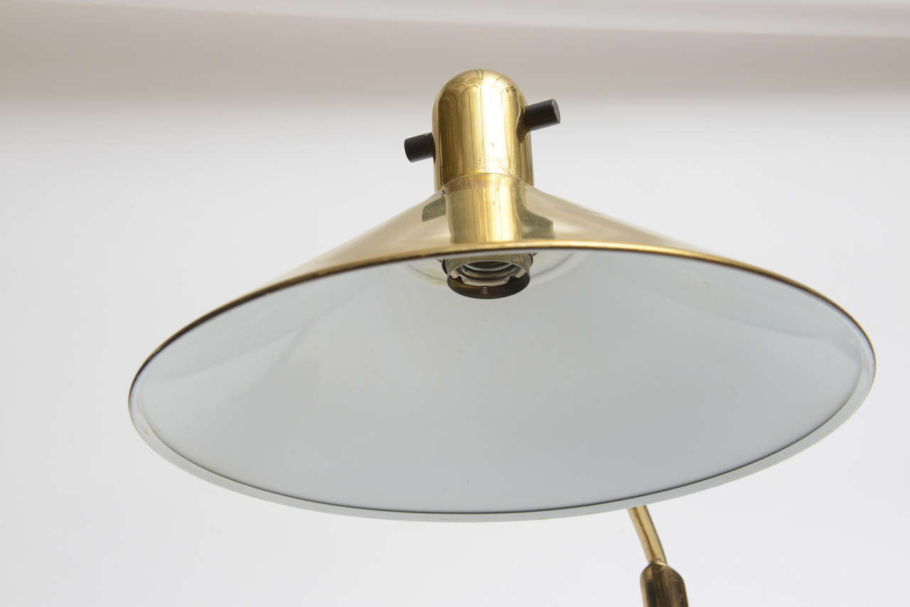 Golden Mid-Century Modern Desk Lamp or Table Lamp 3
