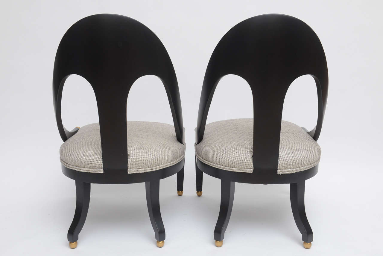 Pair of Michael Taylor Chairs for the Baker Furniture Co 1