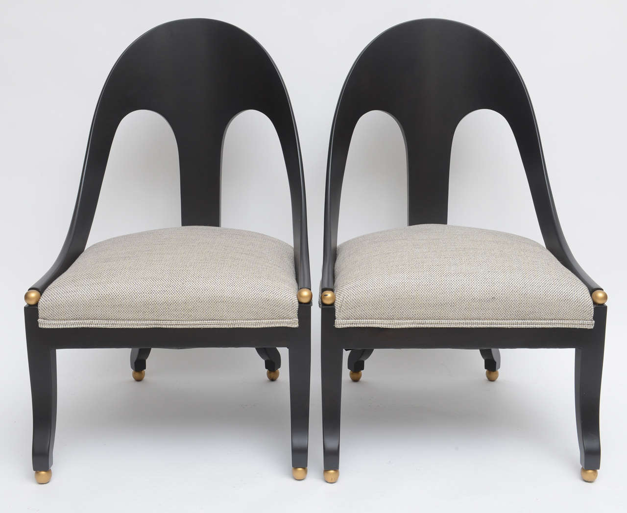 Pair of Michael Taylor Chairs for the Baker Furniture Co at 1stdibs