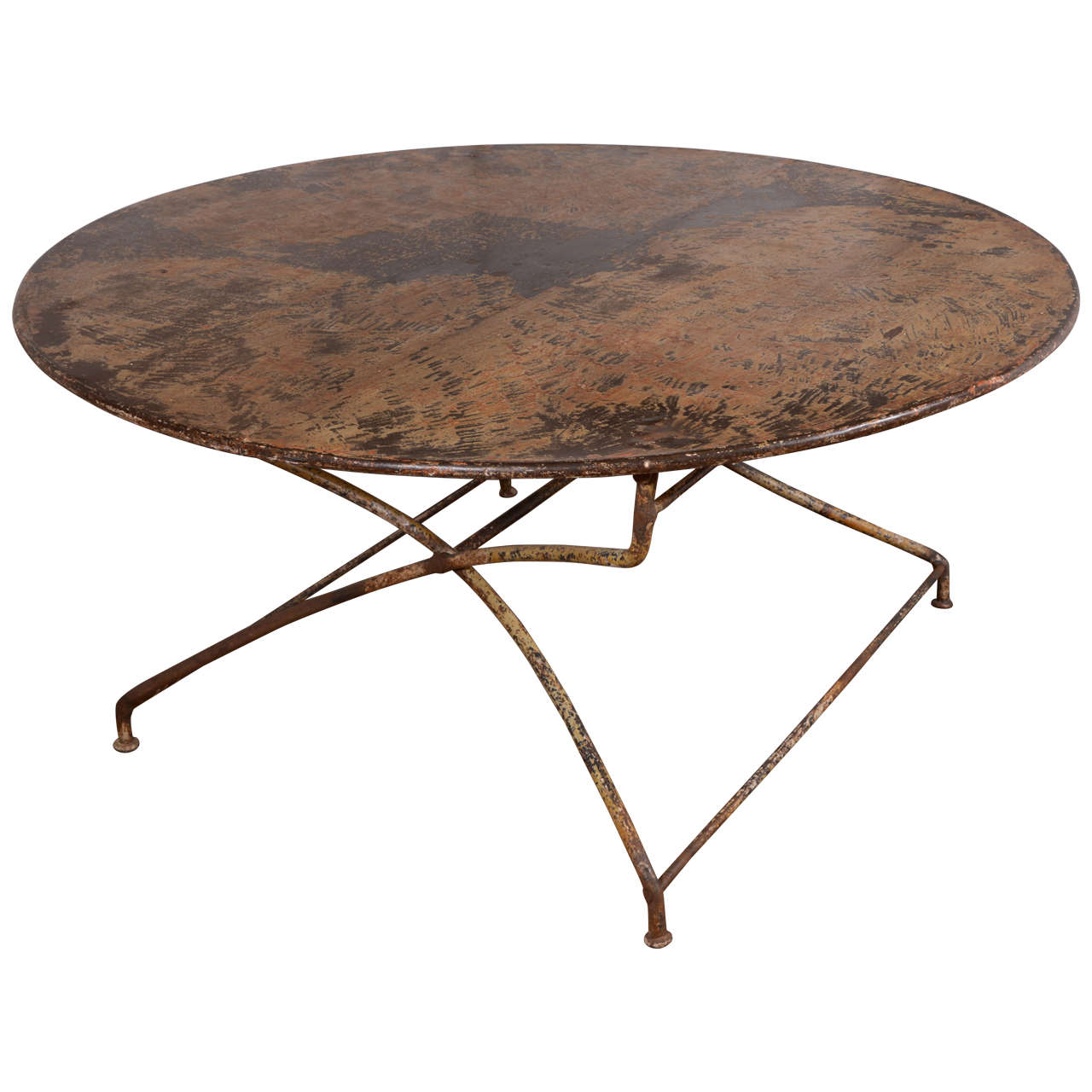 French Iron Table For Sale