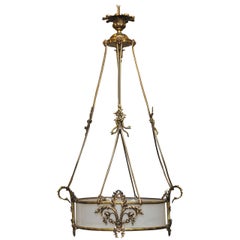 Neoclassical Style Pendant Chandelier, France, 1880