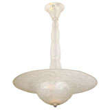 Daum Nancy Glass Chandelier