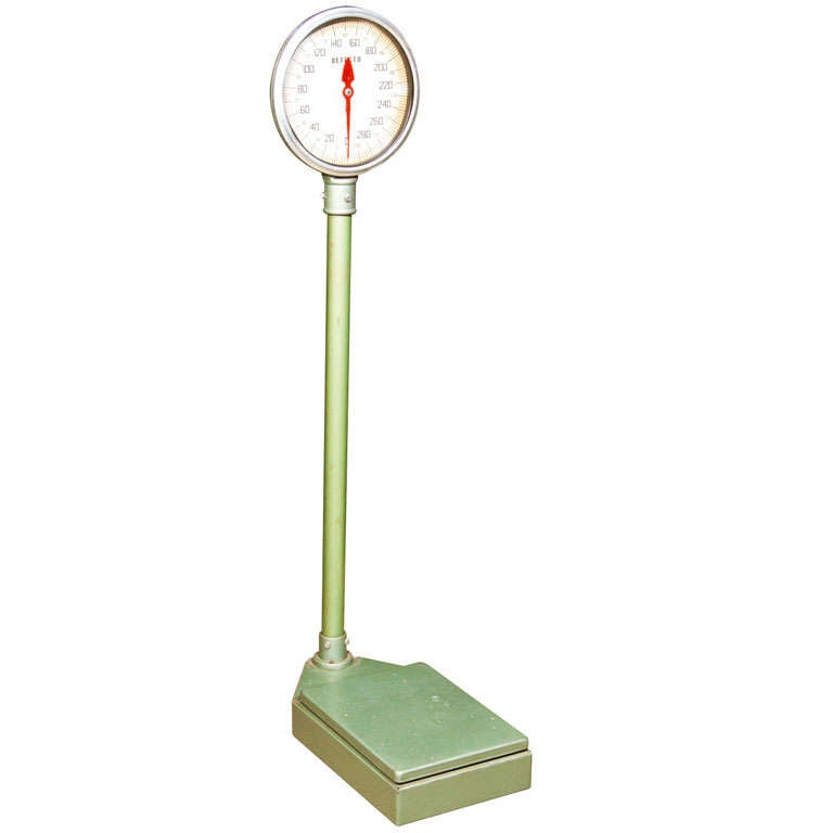 Antique Detecto Scale/bathroom Scale/house Scale/people Scale